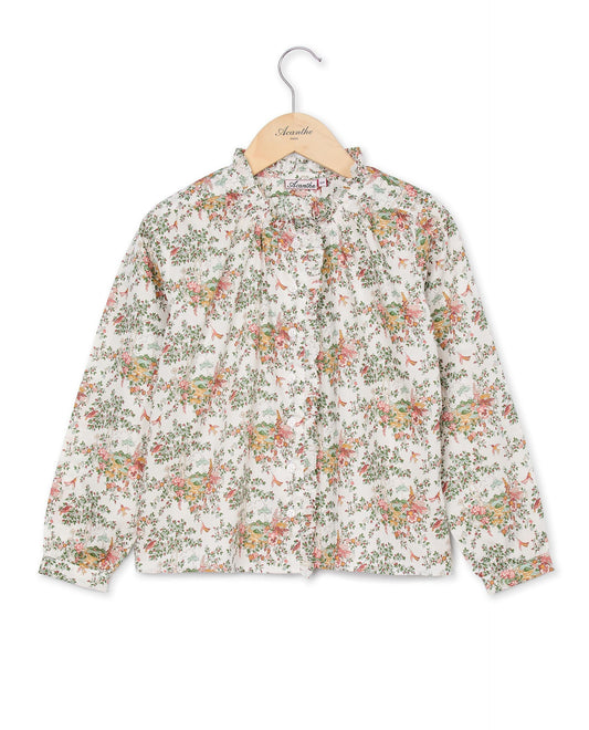 chemisier col rond Liberty Liberty Miniature Wonderland