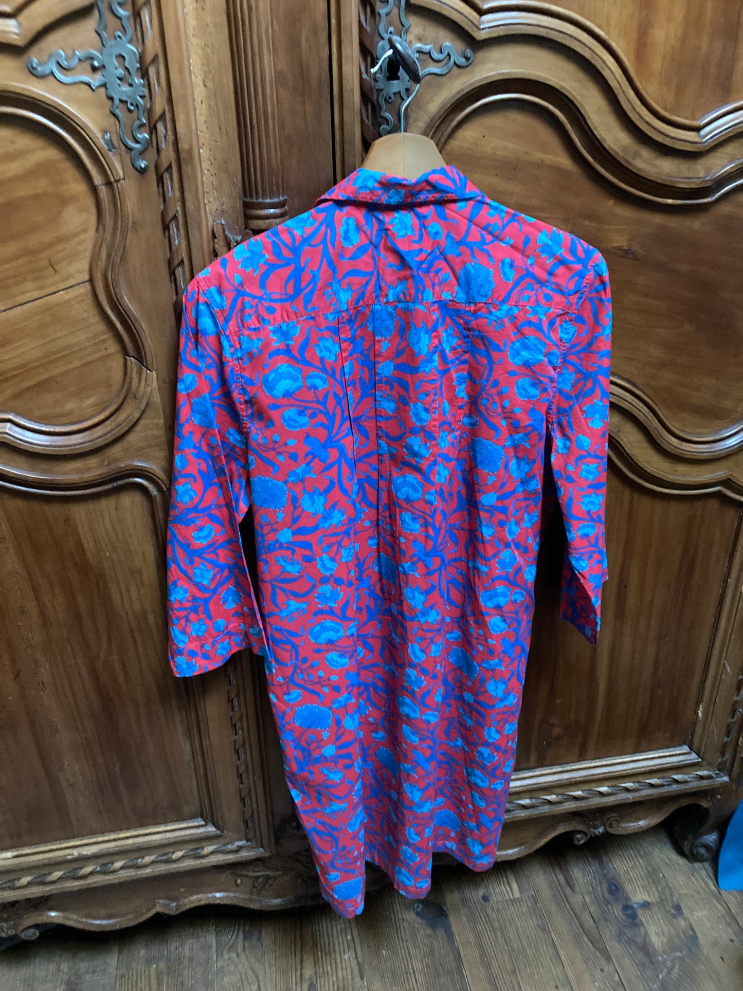 Robe chemisier en Liberty® fleur Columbia Road