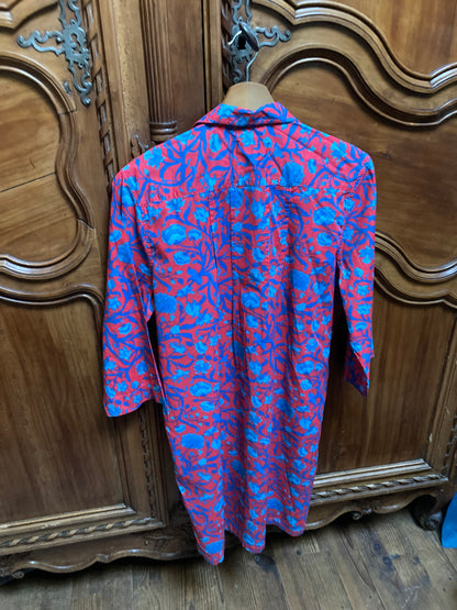 Robe chemisier en Liberty® fleur Columbia Road