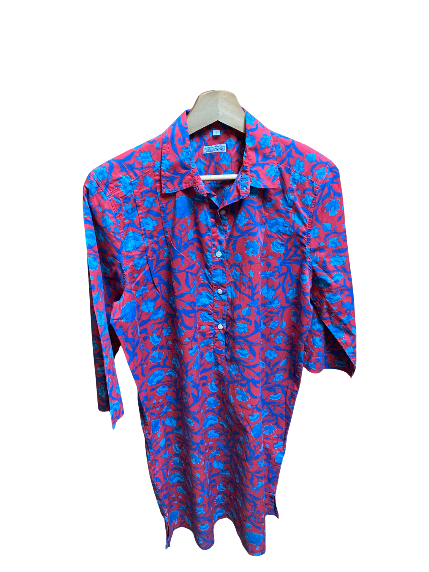 Robe chemisier en Liberty® fleur Columbia Road
