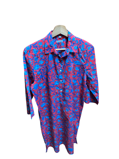 Robe chemisier en Liberty® fleur Columbia Road