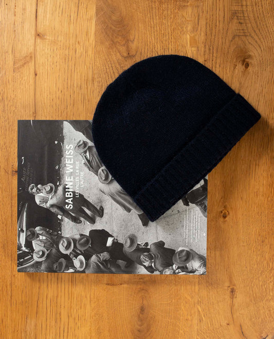 Bonnet 100 cachemire Noir