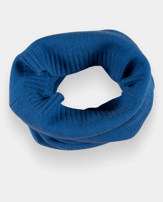 Tube 100 cachemire bleu cobalt