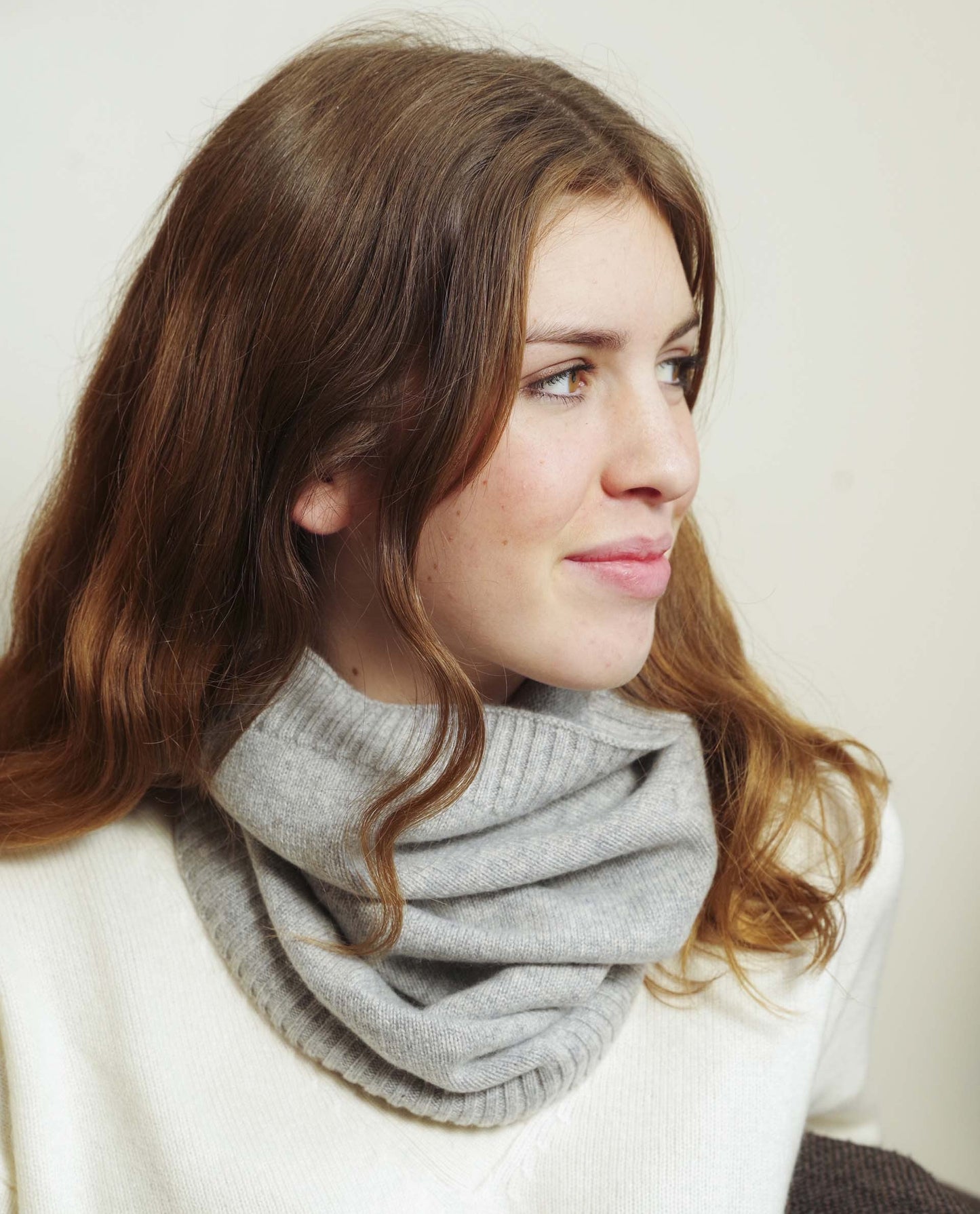 Tube 100 cachemire Gris clair