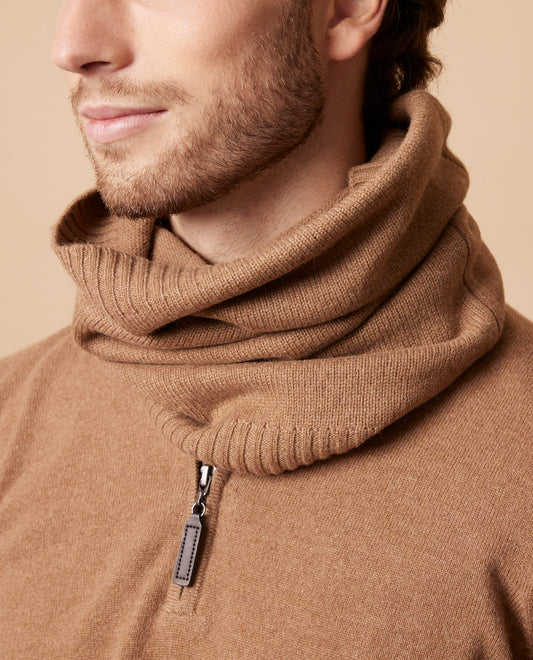 Tube 100 cachemire Camel