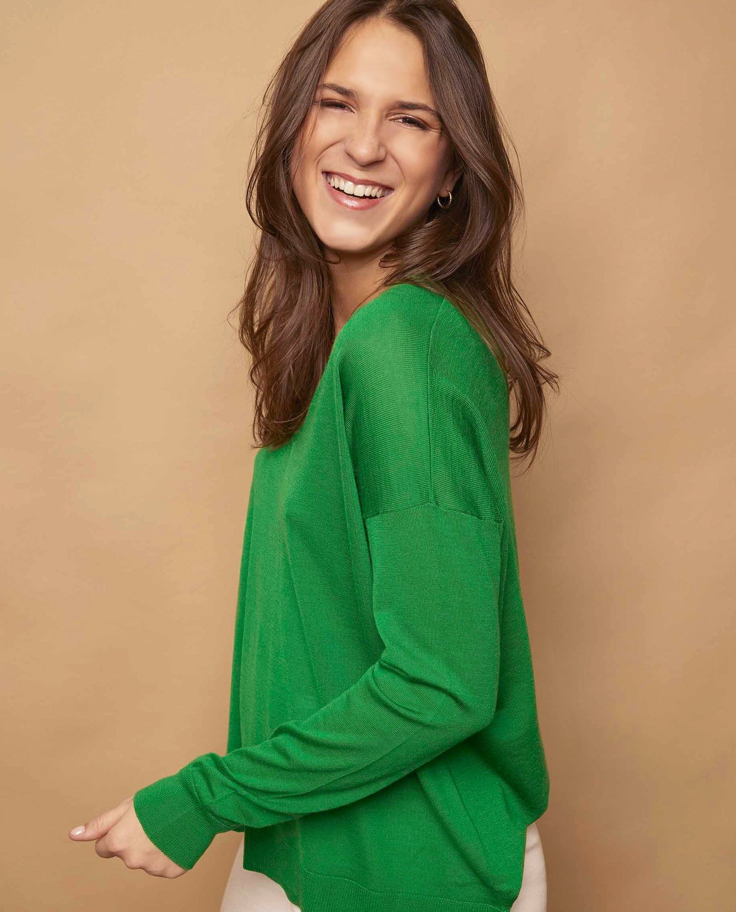pull V loose mérinos Fe