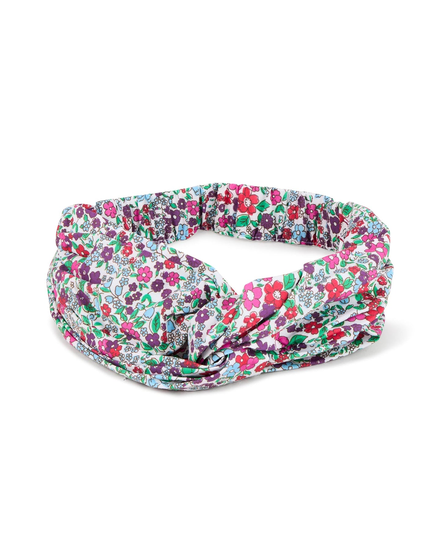 Bandeau imprimé fleur multicolore