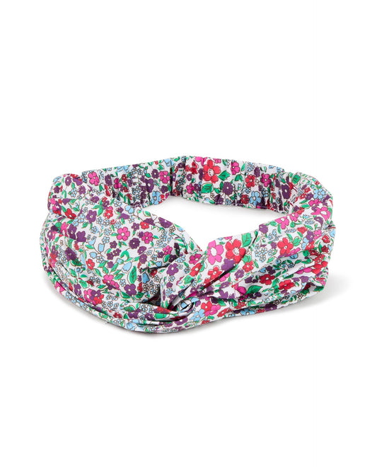 Bandeau imprimé fleur multicolore
