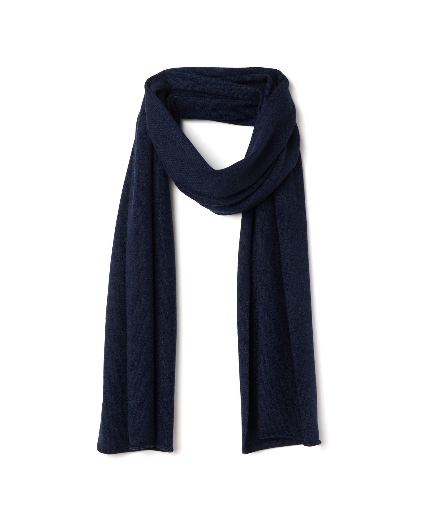 écharpe 100 cachemire Marine