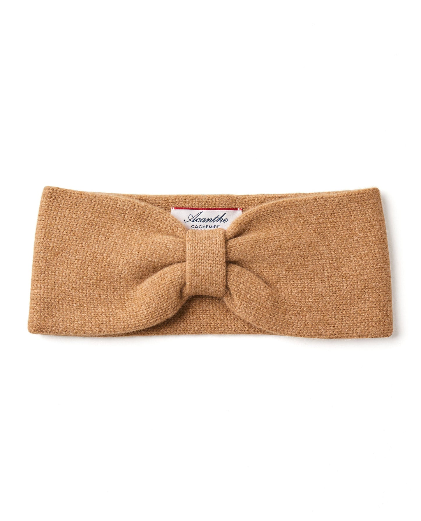 bandeau 100 cachemire Camel