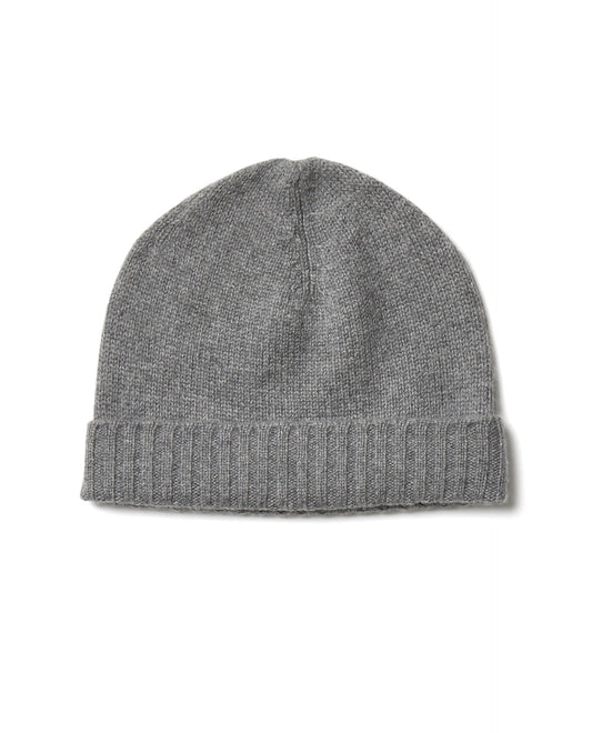 bonnet 100 cachemire Gris moyen
