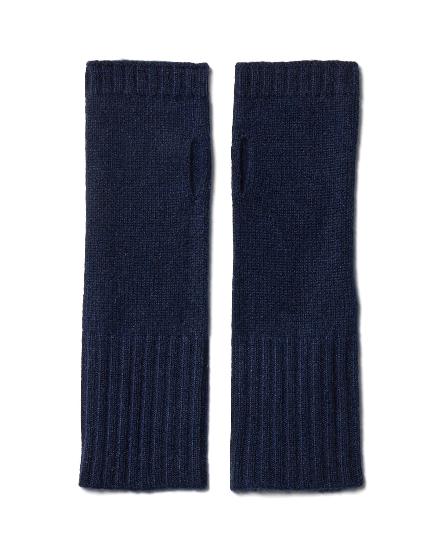 mitaines 100 cachemire Marine