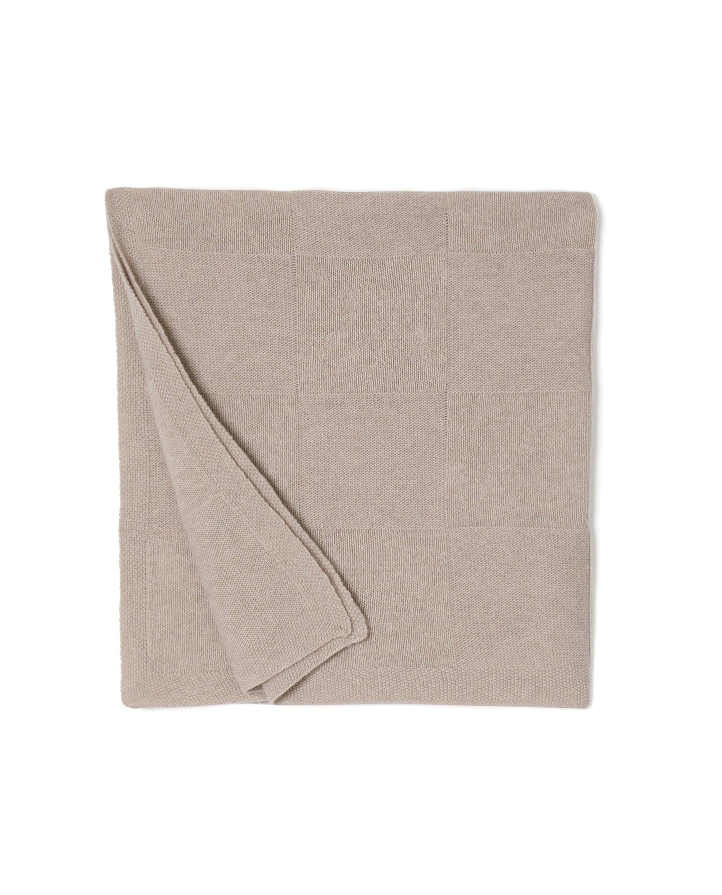 couverture Naissance 90 laine-10 cachemire Beige