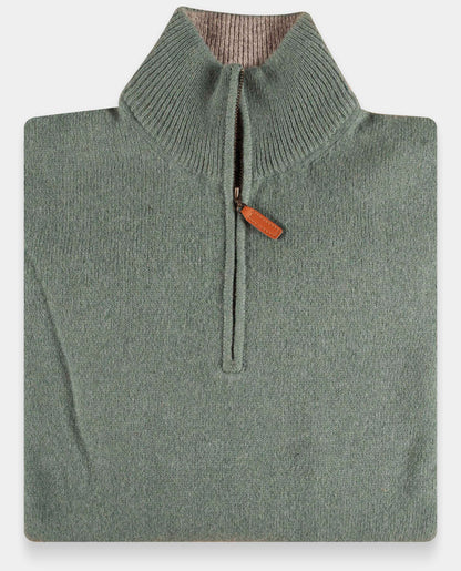 pull zip camionneur 100 lwl Vert