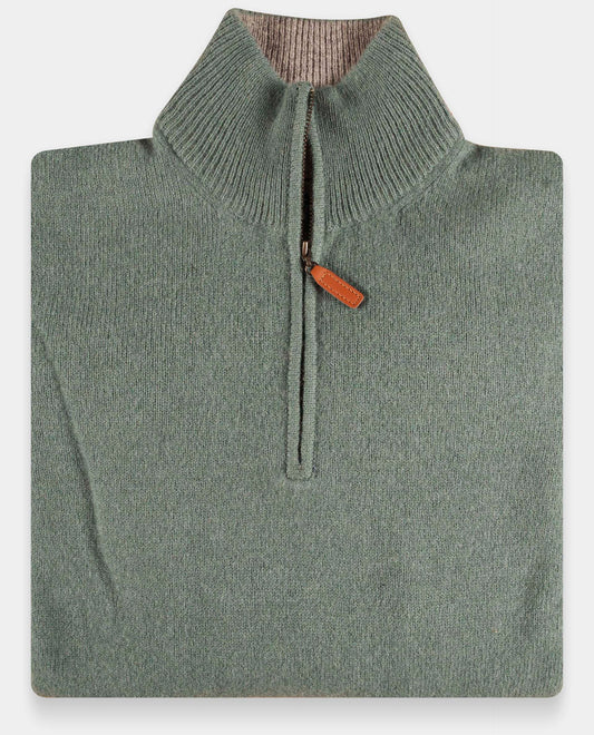 pull zip camionneur 100 lwl Vert