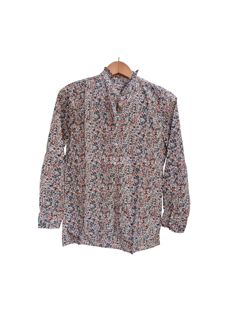 chemisier col et poignets à  volants Liberty Liberty Wiltshire