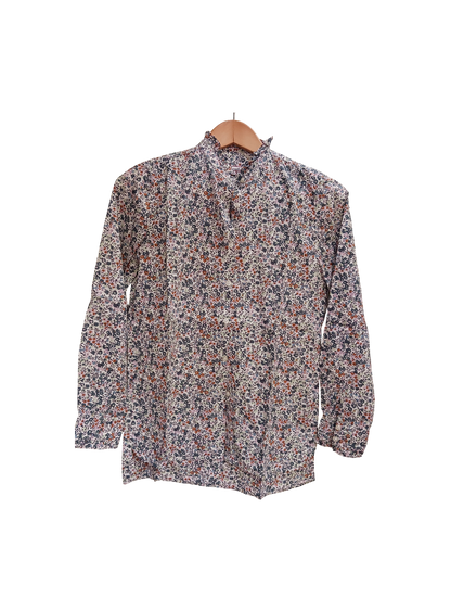 chemisier col et poignets à  volants Liberty Liberty Wiltshire