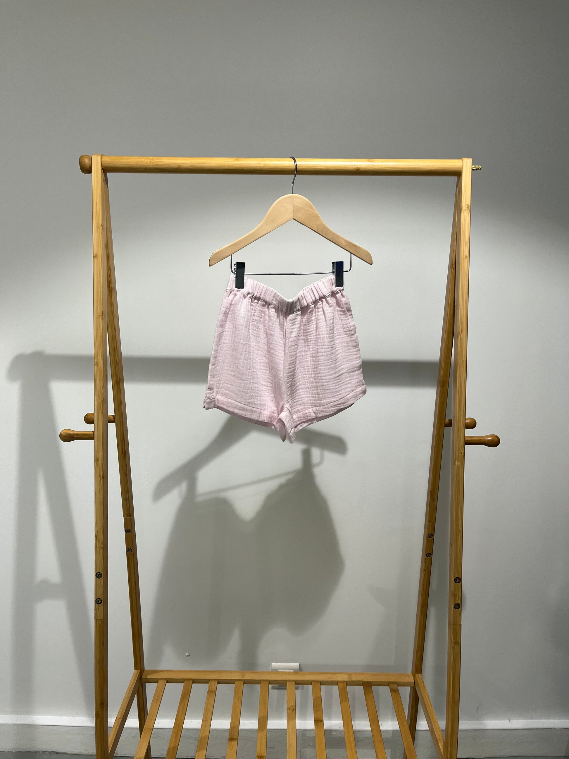 Short gaze de coton