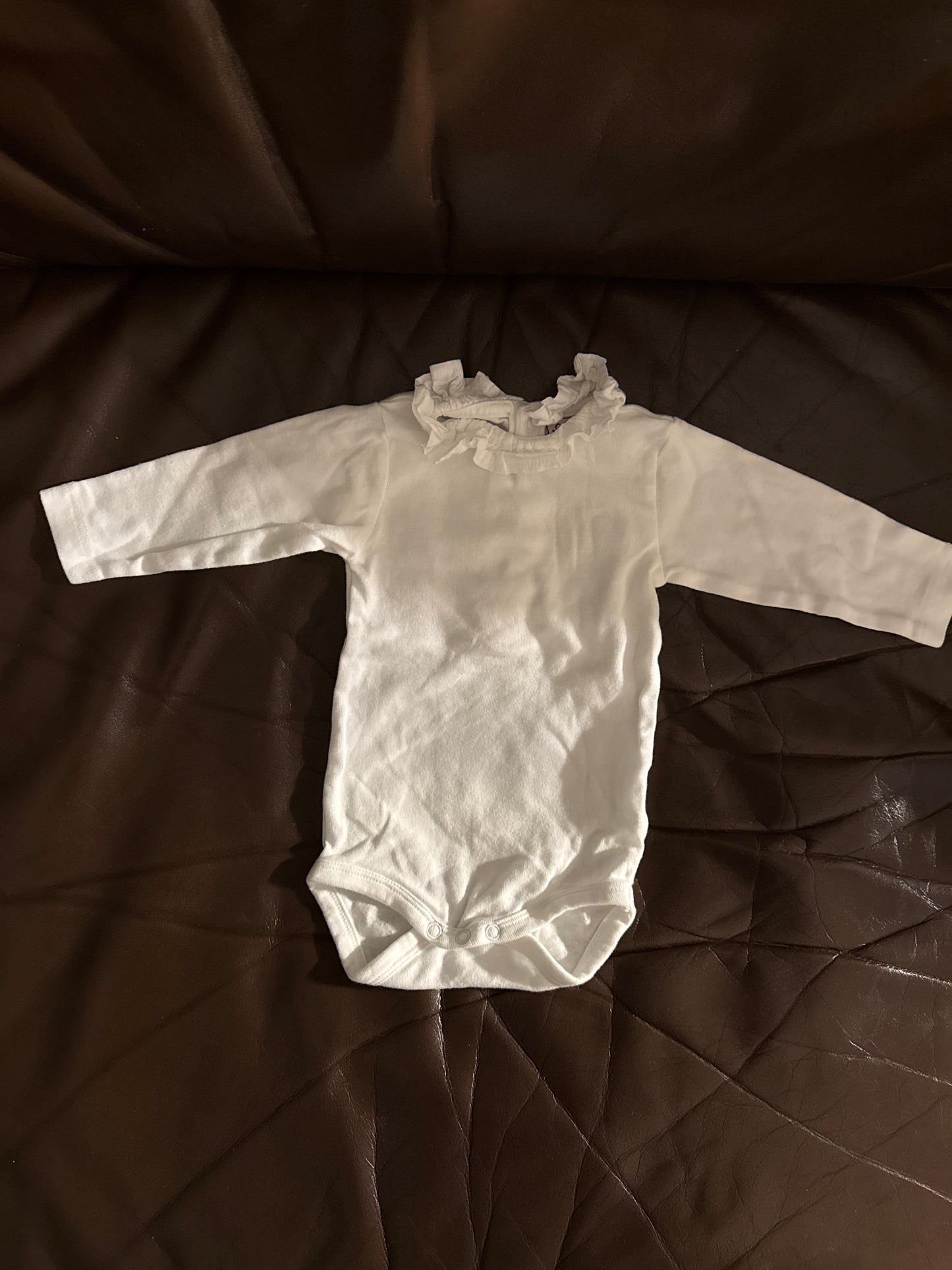 body col volanté ml Blanc