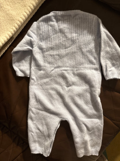 combi torsade Naissance 90 laine-10 cachemire Ciel