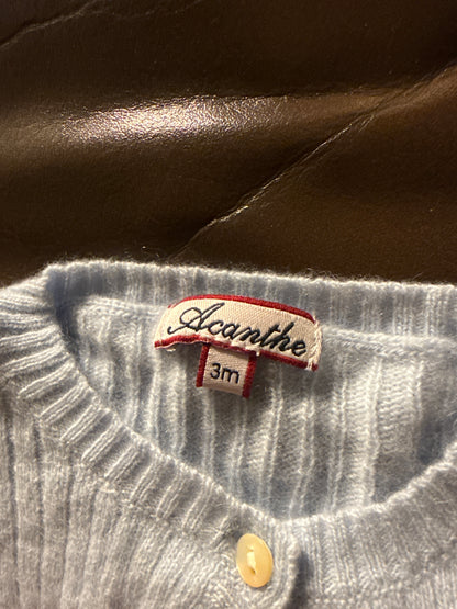 combi torsade Naissance 90 laine-10 cachemire Ciel