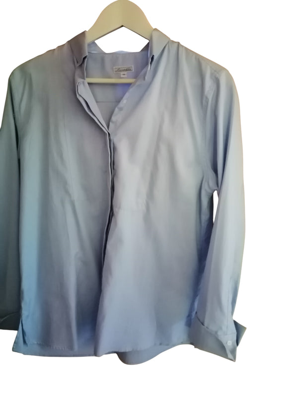 chemisier bleu taille 44